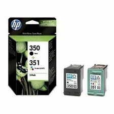 Genuine HP 350XL & 351XL Ink Cartridge Set CB336E CB338E - No Box (VAT Inc)