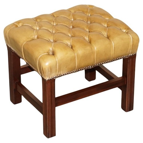 Vintage tan brown leather - tan,