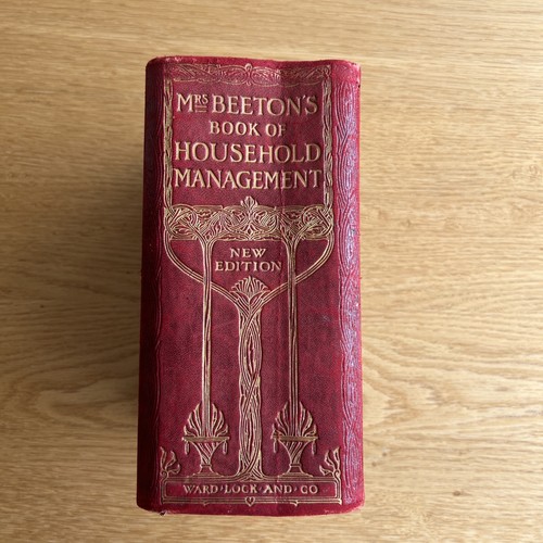 Mrs beetons book household - book,