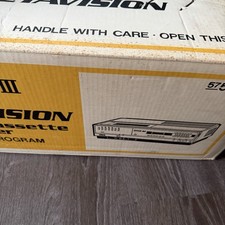 Vintage 1982 Sears Betavision BETA TAPE MOVIE Video Cassette Recorder With Tapes