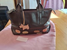 Radley Dark Brown Leather Top