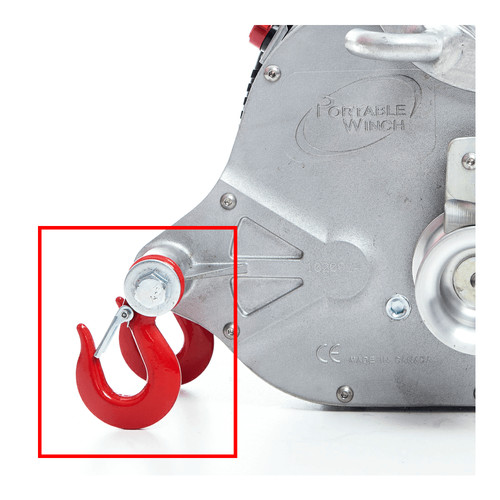 Portable winch captive eye - portable,