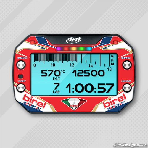Birel old style gel sticker - birel,