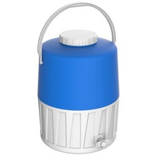 Insulated Plastic Drinks Dispenser Cooler Chiller with Tap & handle Camper Boat