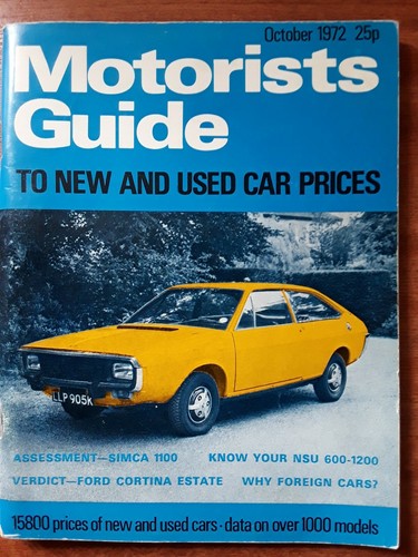 Motorists guide new - guide, to
