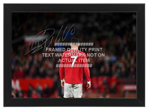 Cristiano ronaldo signed photo - signed,