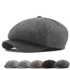 Mens 8 Panel Hat Peaky