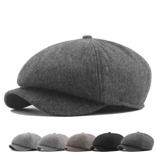 Mens panel hat peaky - mens, 8