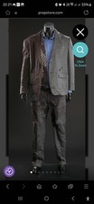 Screen Used Hannibal Tv Show Prop Jack Crawford's Suit From episode 213 Mizumono