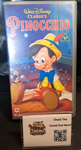 Pinocchio vhs walt disney - pinocchio,