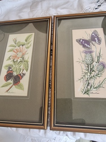 Vintage needlepoint silk - vintage,