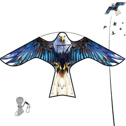 Bird scarer hawk kite - bird,