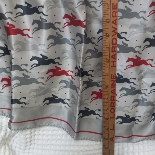 Silk scarf equestrian horse - scarf,
