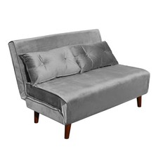 Double Sofa Bed Sleeper Foldable Portable Pillow Lounge Sofa Room Furniture