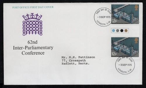 1975 first day cover 62nd - 1975,