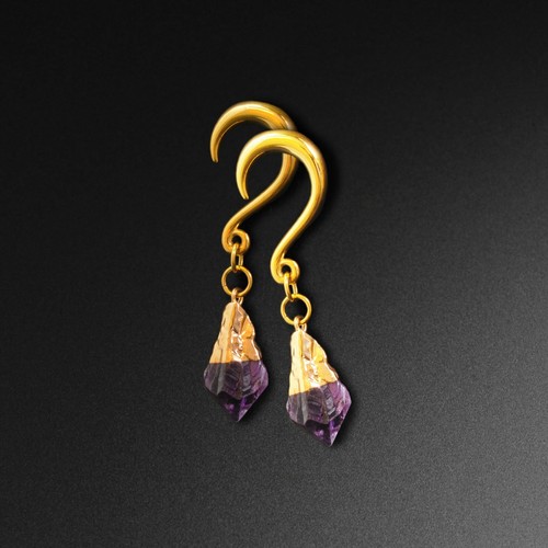 Amethyst gold pvd surgical - amethyst,
