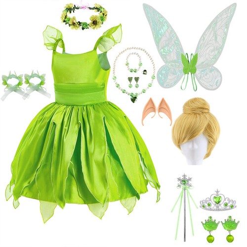 Girls green fairy pixie - fairy,