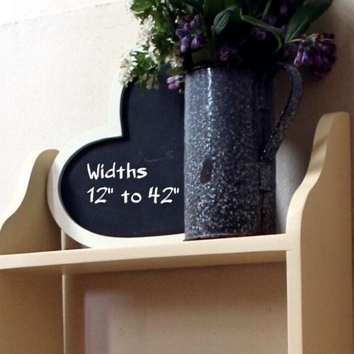 Wall shelf wooden - wall, painted