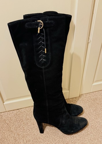 Sergio rossi knee high suede - knee,