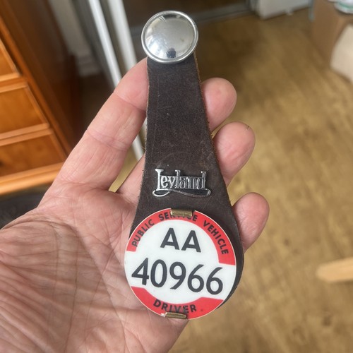 Rare leyland script badge with - rare,