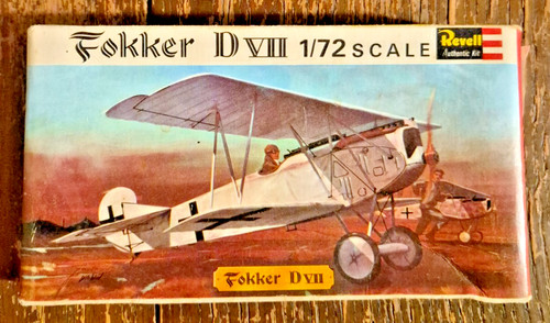 Rare vintage revell fokker - rare,