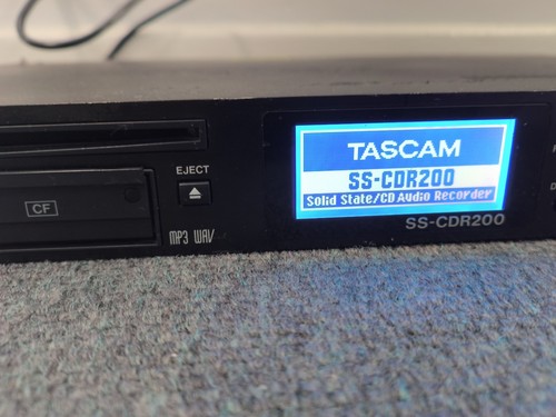 Tascam cdr200 solid - tascam,