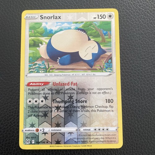 Snorlax 143 196 reverse - |,