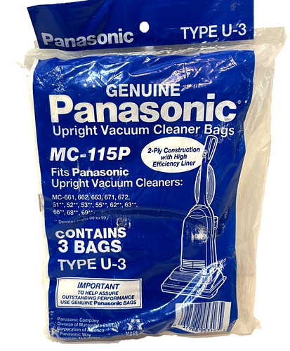 Panasonic upright vacuum - upright,
