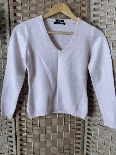 100 cashmere pale pink - f&f,