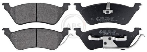 Abs 38858 rear brake - rear, set