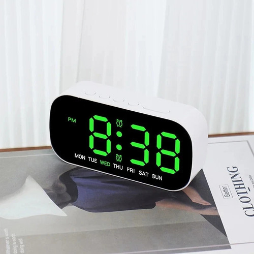 Led electric digital alarm - led,
