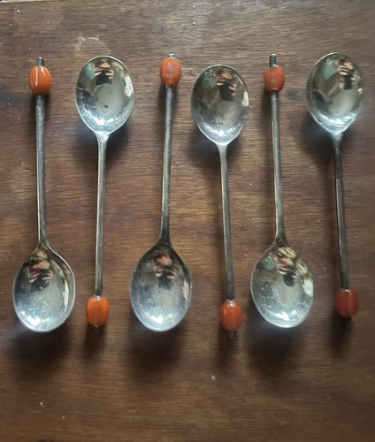 Coffee bean spoons epns - coffee,
