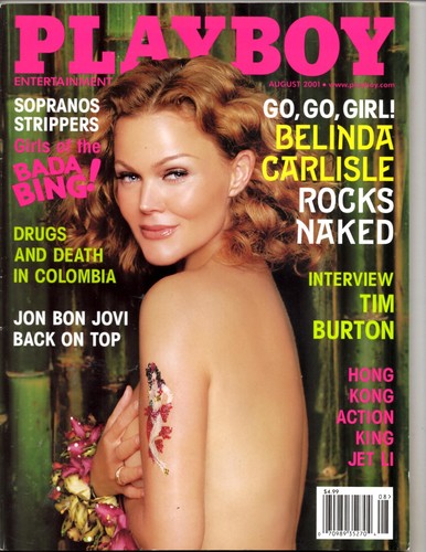 Playboy magazine august 2001 - magazine,
