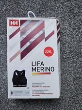 Helly Hansen Lifa Merino Base Layer LARGE Womens Sports Bra