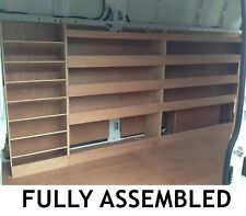 Renault Master Van Shelving Racking LWB Plywood System Case Storage Unit