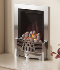 Brand New, Crystal Fires, Diamond, Gas Fire, Art Deco, Tiffany, Chrome, Pebble