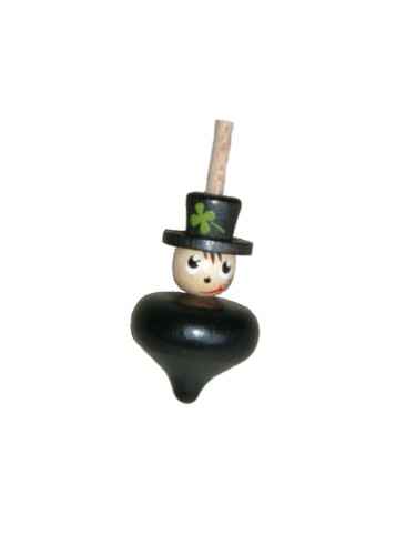 Spinning top black bag - black,