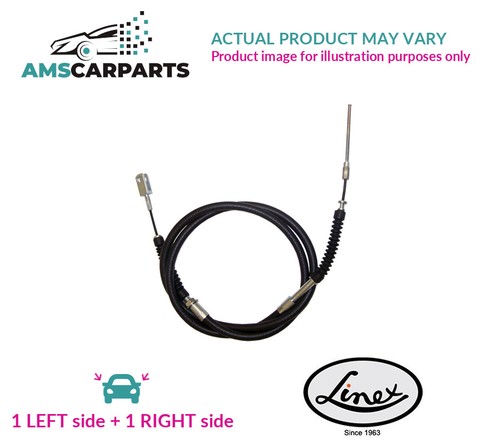 Handbrake cable pair - handbrake,