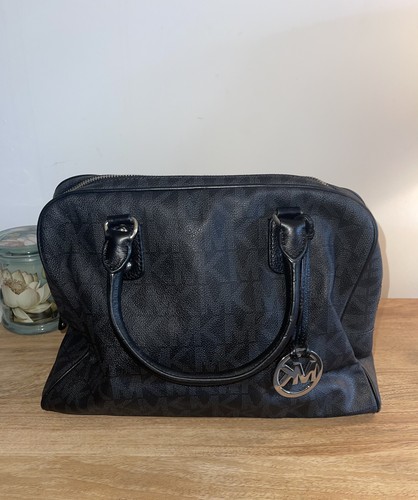 Michael kors black leather - black,