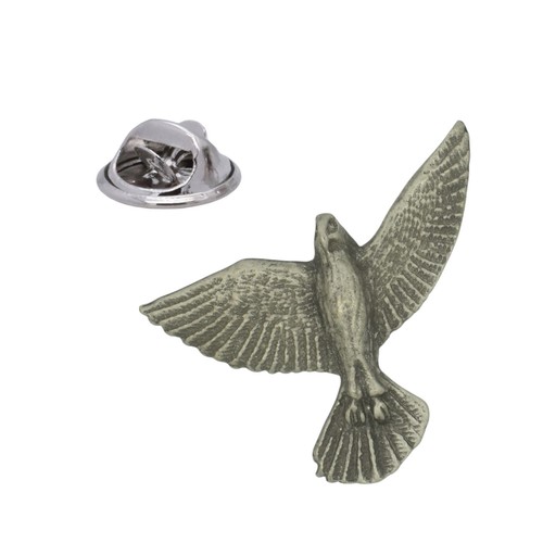 English handmade pewter merlin - handmade,