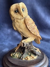 Country Artist Owl Figurine
