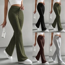 UK Women Ribbed Knit Stretch