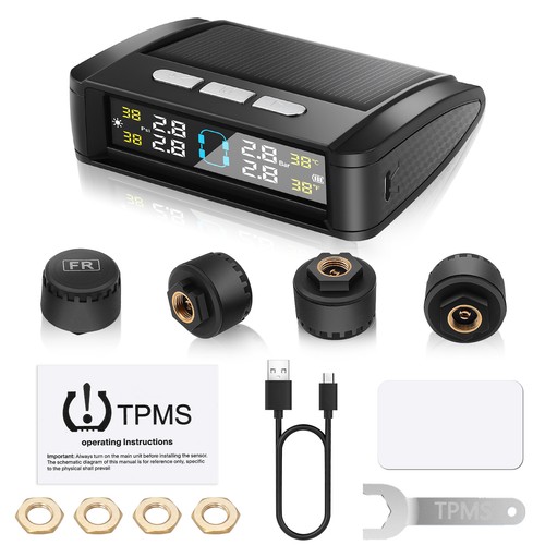 Universal solar tire pressure - universal,