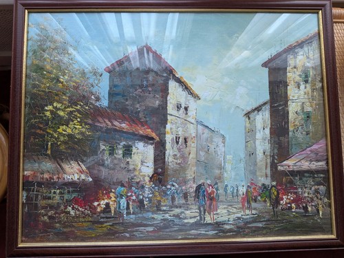 Vintage signed john impasto - vintage, "john"