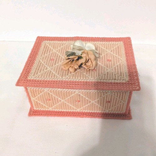 Handmade pink beige white - handmade,