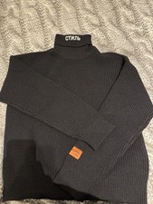 Heron Preston Black Roll Neck