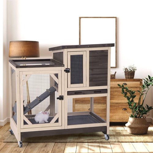 Rabbit hutch bunny cage - hutch,