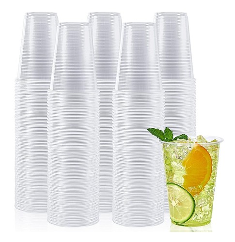 Clear reusable plastic cups - clear,