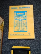 Vintage Little Professor Calculator Toy Texas Instruments