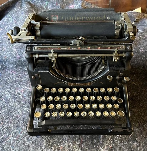Antique 1928 underwood 5 - underwood, no.
